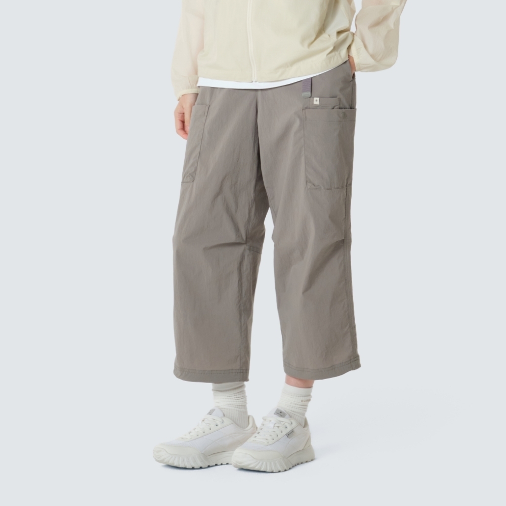 【STRETCH COMFORT】Snow Peak 7/8 Cropped Nylon Pant / S26MWRPT53
