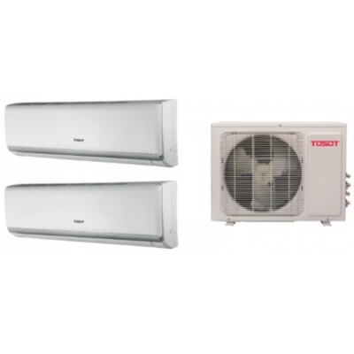 格力 大松 Tosot    S909VC50‧R32 變頻淨冷‧一拖二(1匹+1匹)分體式冷氣機‧香港行貨,原廠2年全機,5年壓縮機保養‧