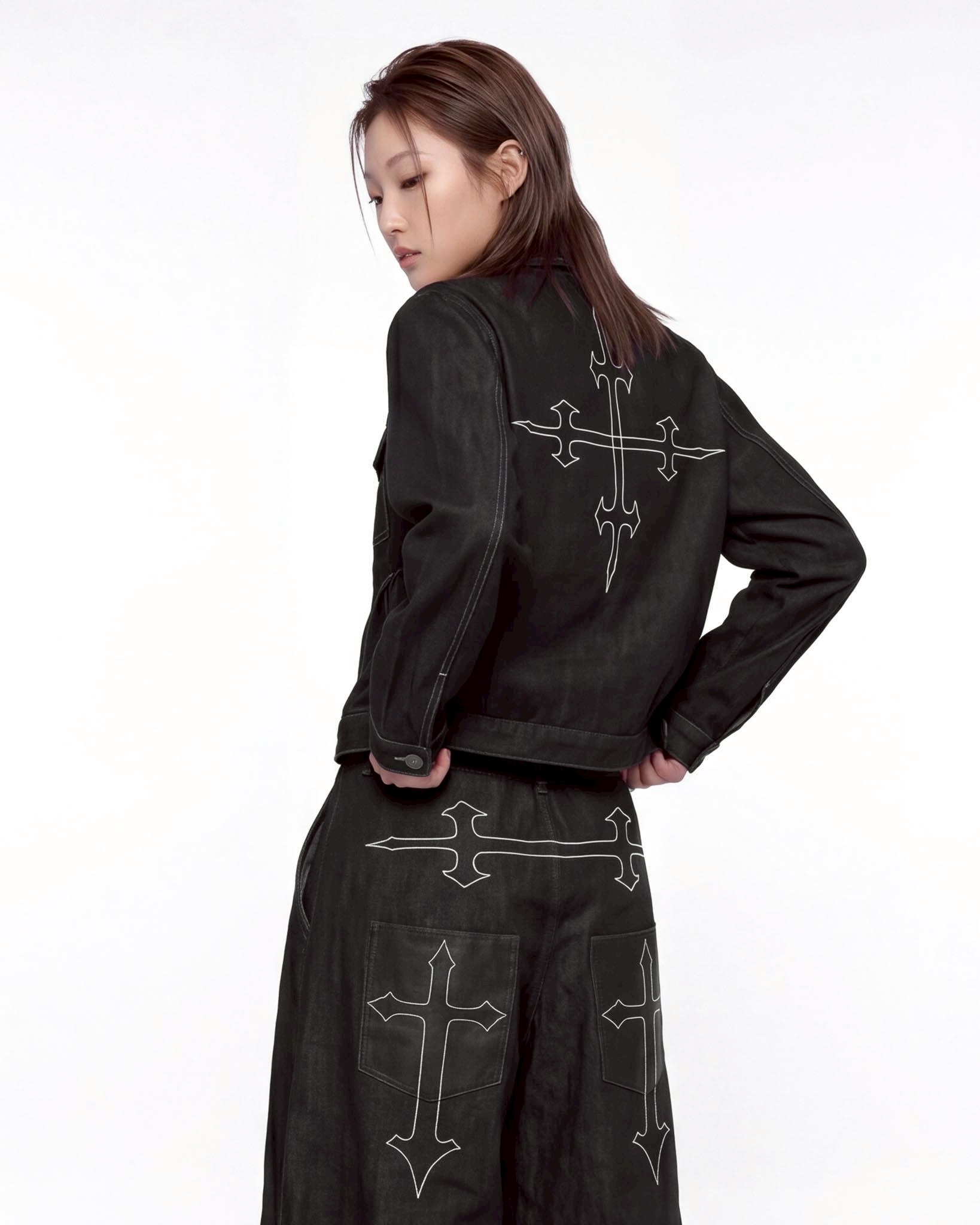 WBI 26AW DUSTLINE WCS-02 刺繡 丹寧 外套