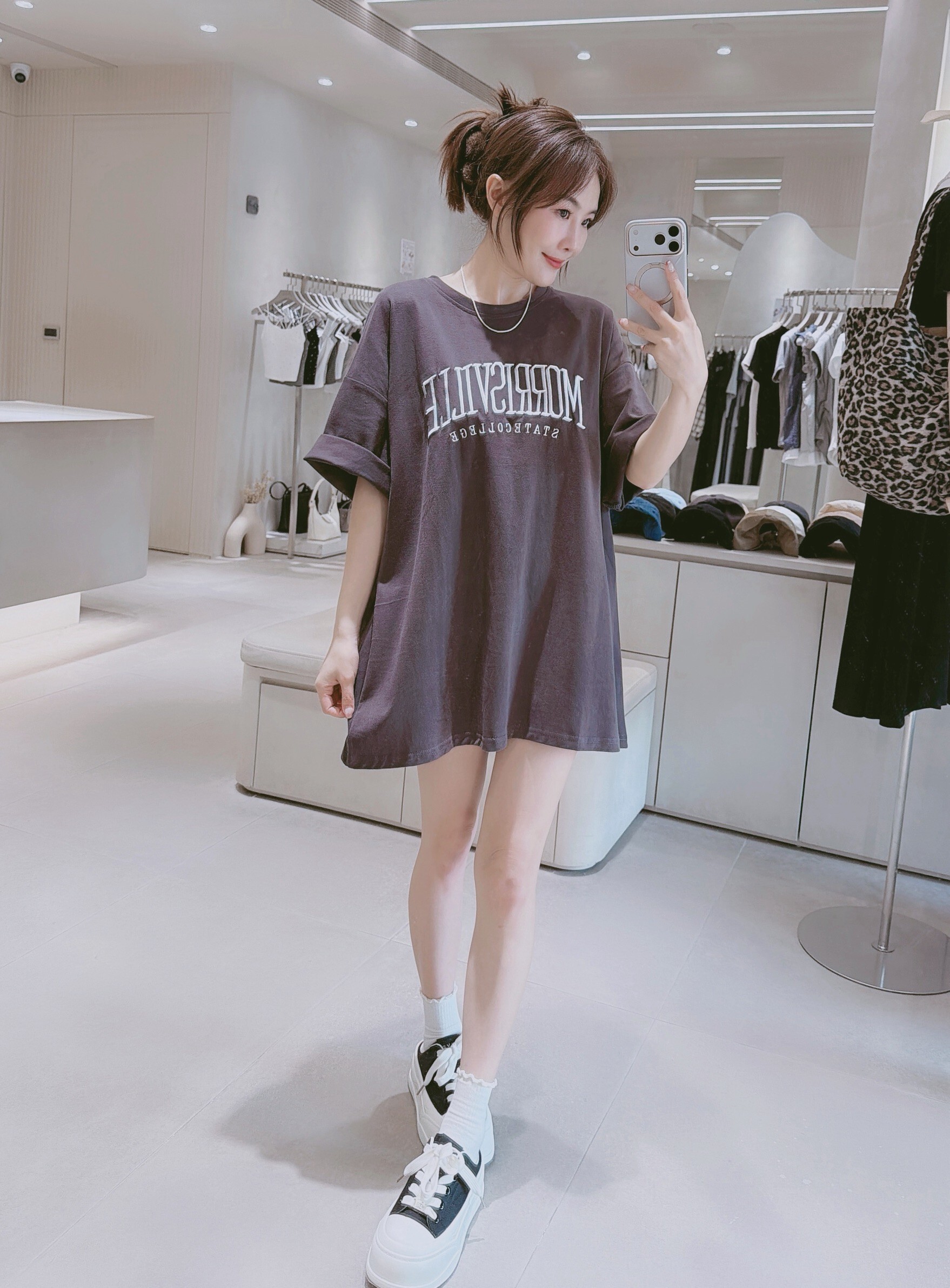 配色刺繡MORRISVILLE棉質衣