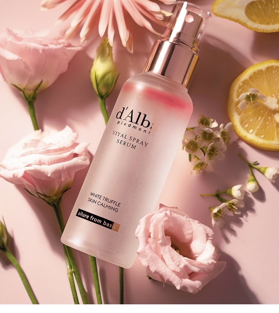 少量現貨丨清爽鎮靜 d'alba 櫻花限定版 白松露肌底 Vital 精華噴霧 100mL