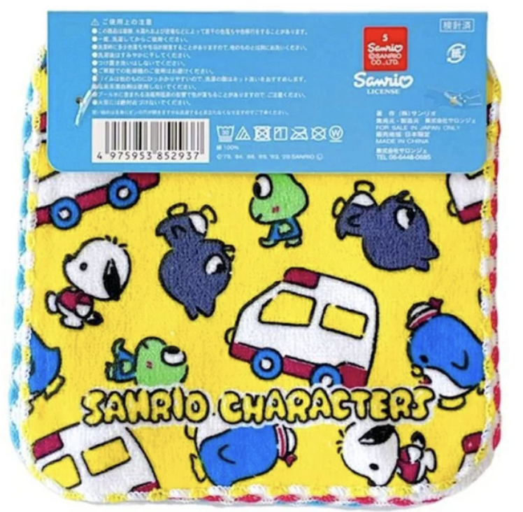 Sanrio大集合 小手巾 約16x16cm 3枚組