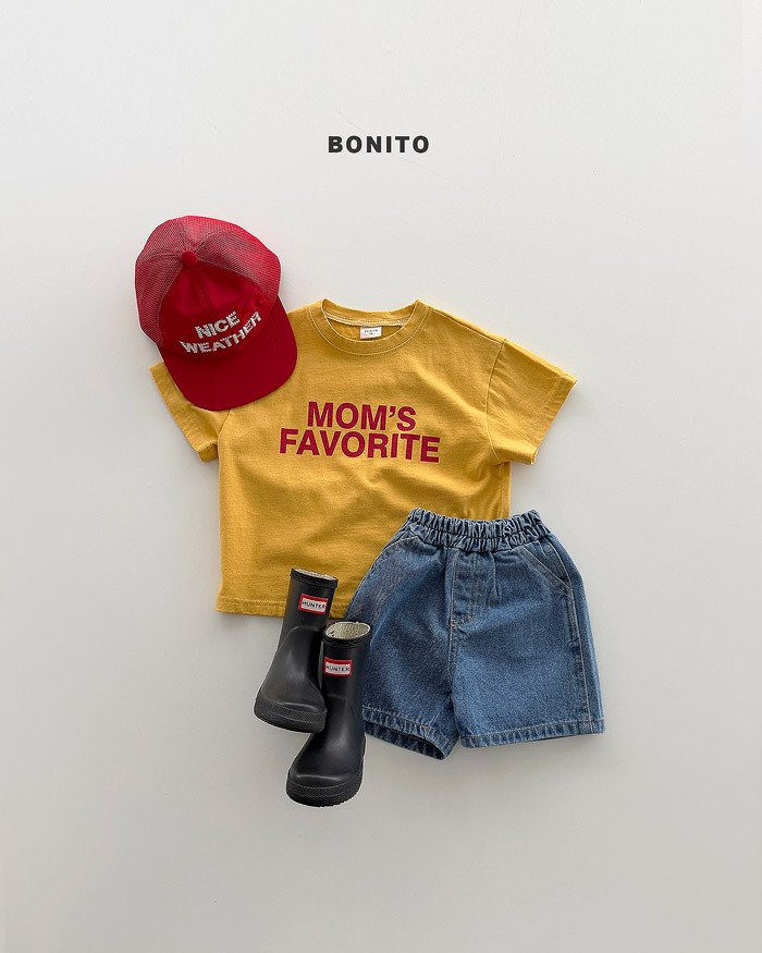 正韓夏Bonito 嫩嬰/小童三色moms favorite上衣