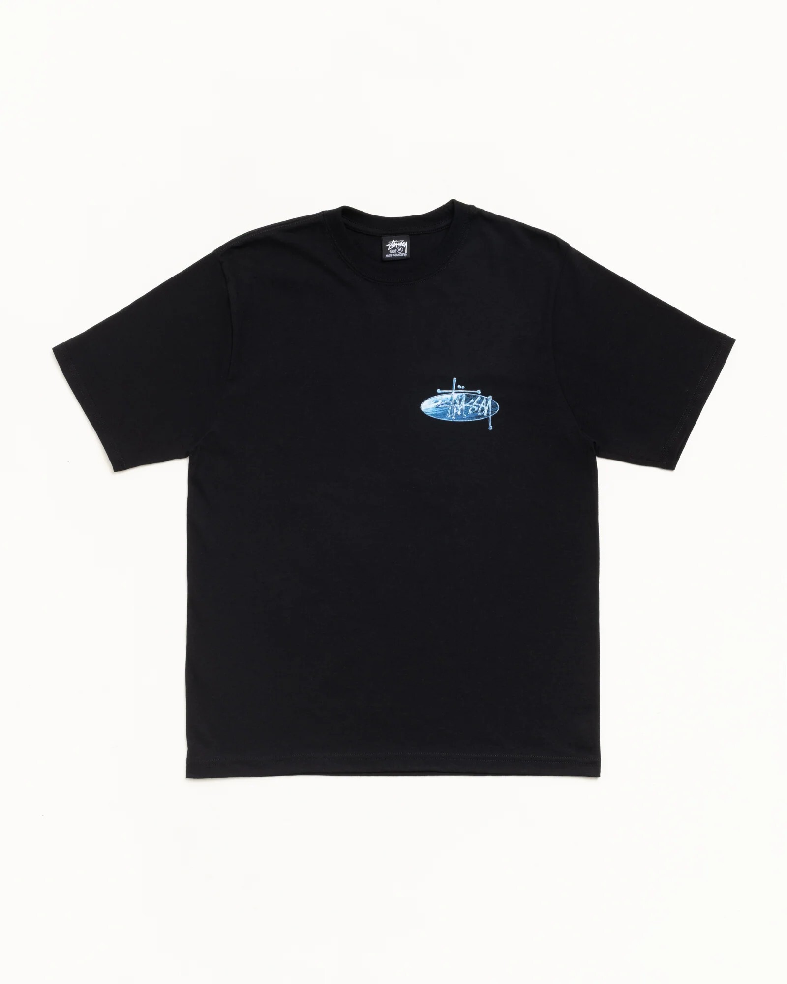 Stussy WAVE OVAL TEE 水銀海浪