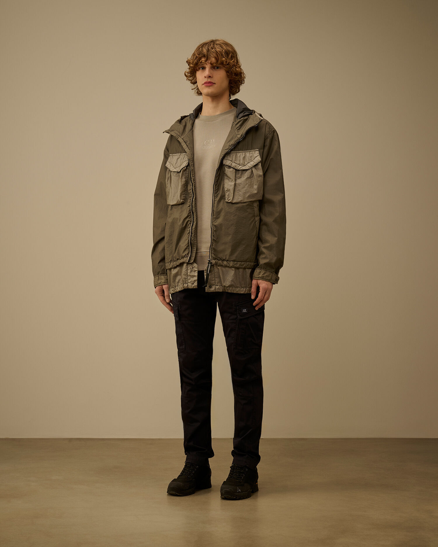 【代購】CP COMPANY Bi-TM 拼接風鏡外套 Goggle Jacket 機能外套
