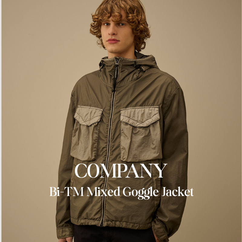 【代購】CP COMPANY Bi-TM 拼接風鏡外套 Goggle Jacket 機能外套