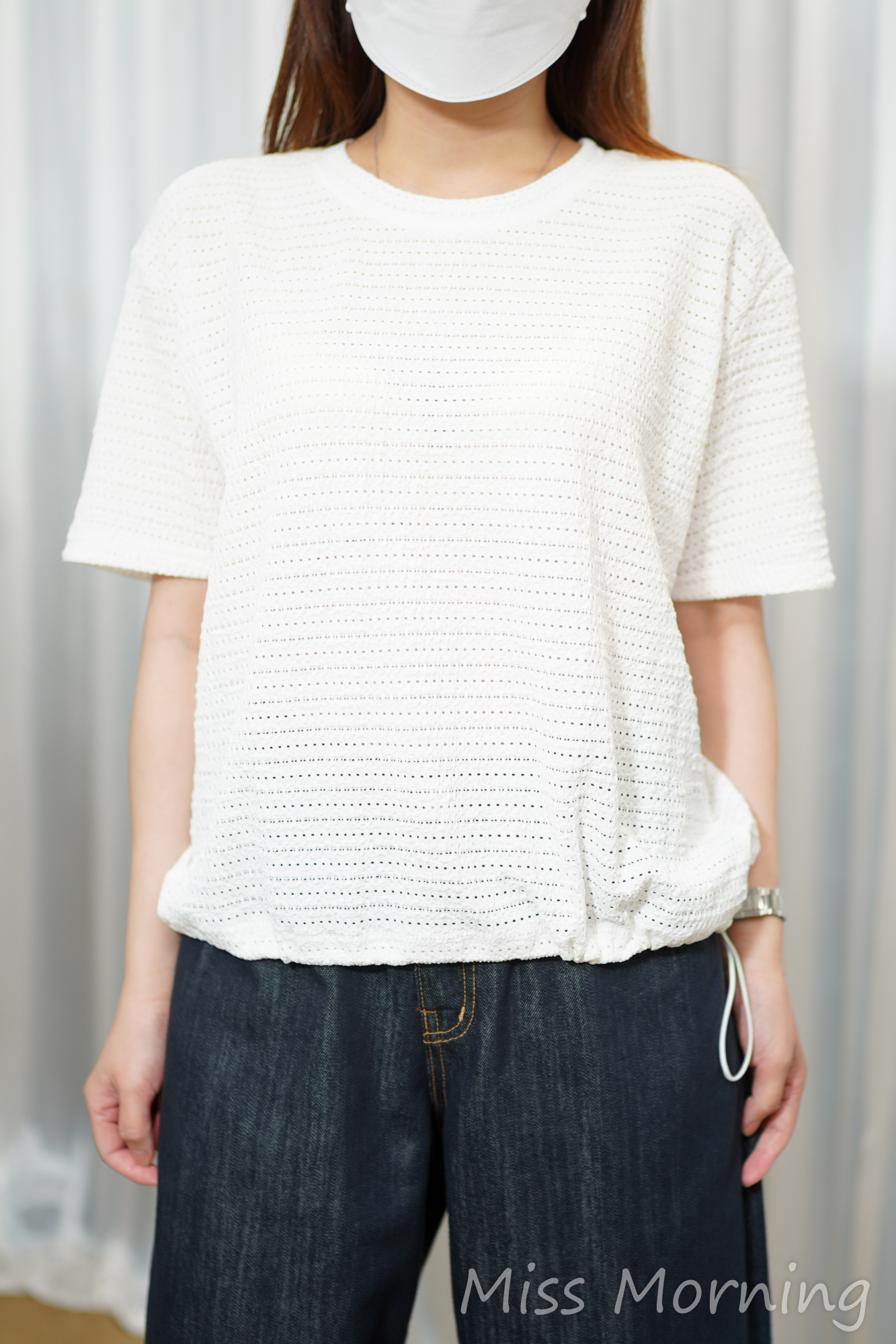 腳位可束洞洞衫(15163)