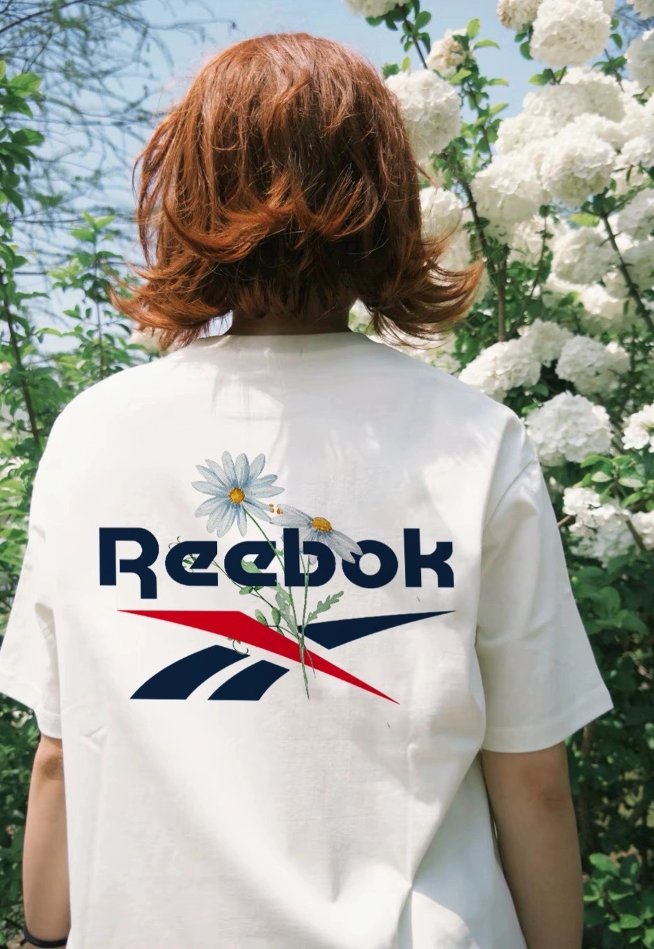 【預購】Reebok 復古花卉 小雛菊 印花 Logo 美式 Tee 短袖 T-shirt 多色可選