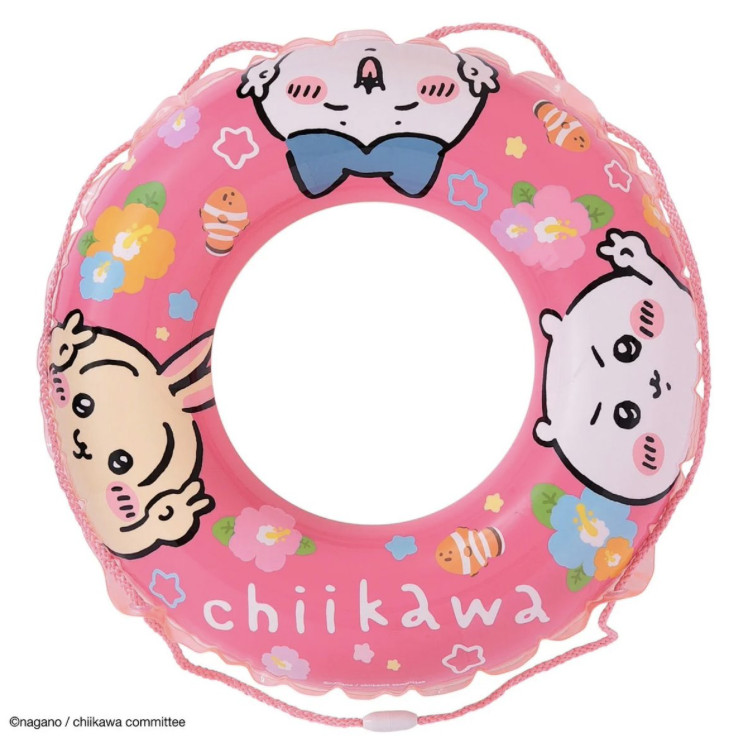 Chiikawa 兒童水泡 游泳圈 救生圈 60cm