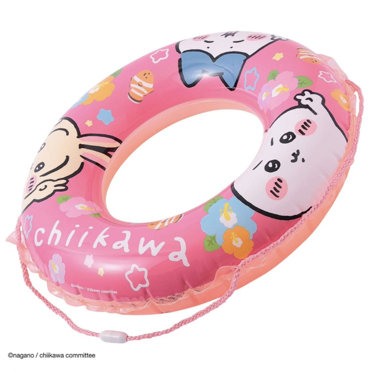 Chiikawa 兒童水泡 游泳圈 救生圈 60cm