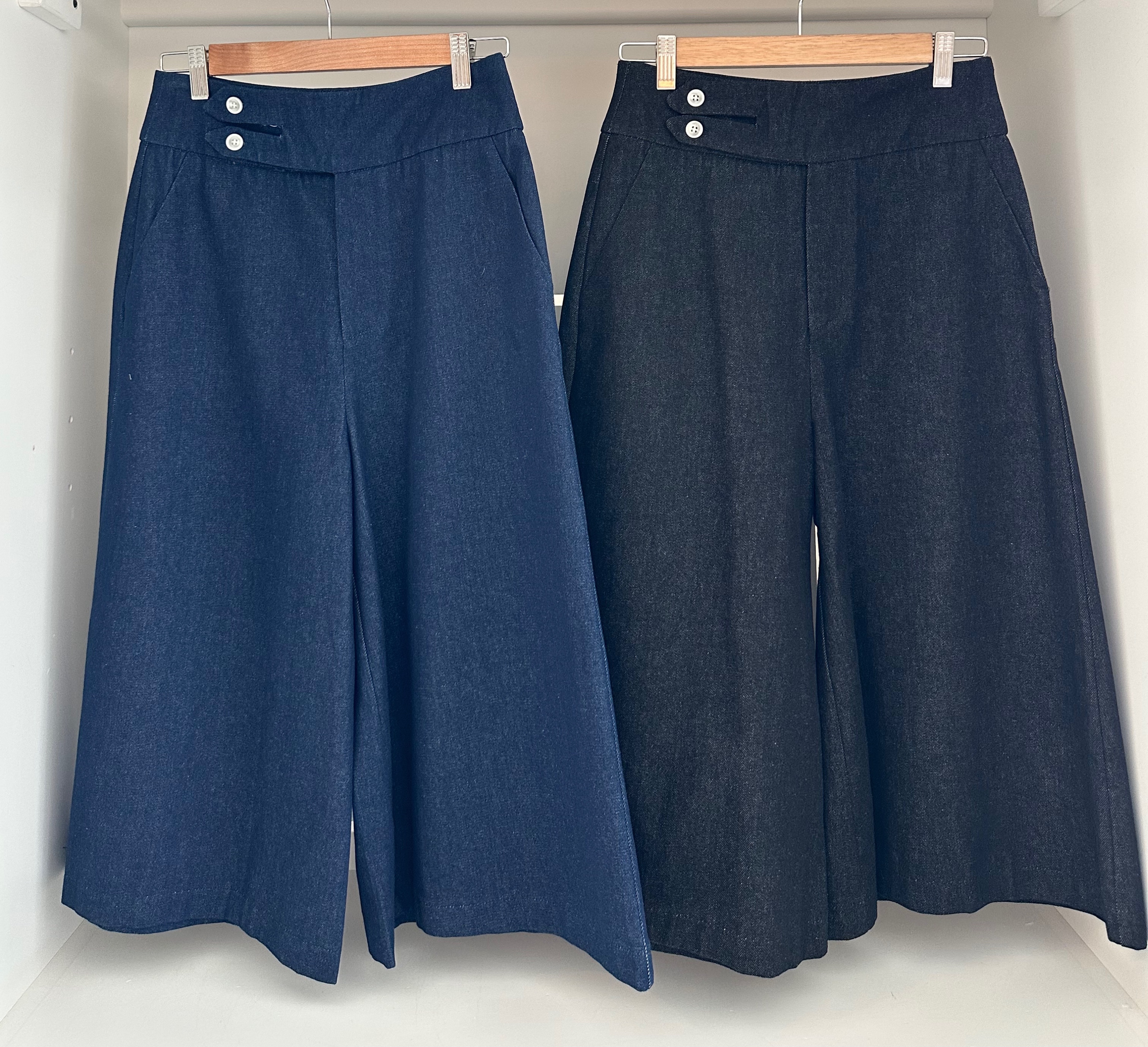 HIGH WAISTED DENIM PANT