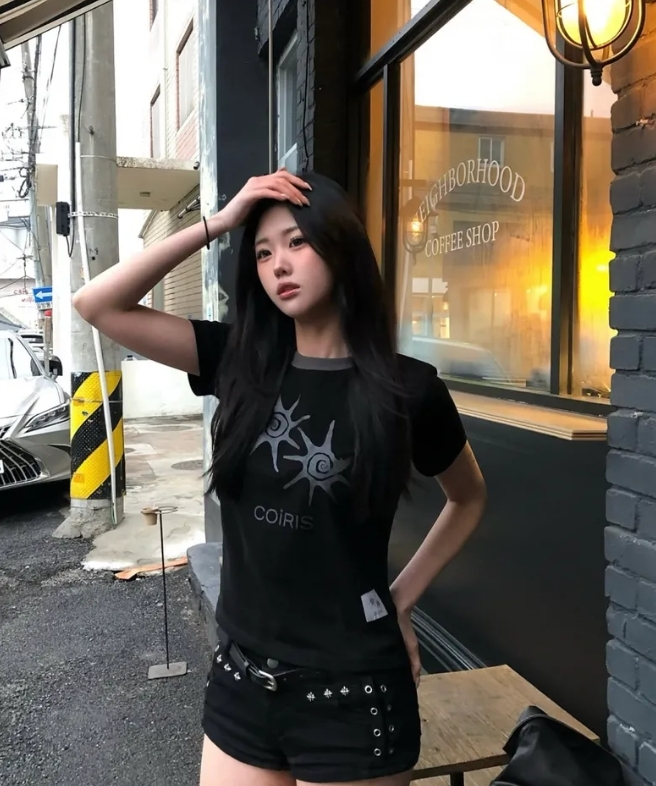 （預購）  COIRIS Soluna撞色短T C-P00000DZ