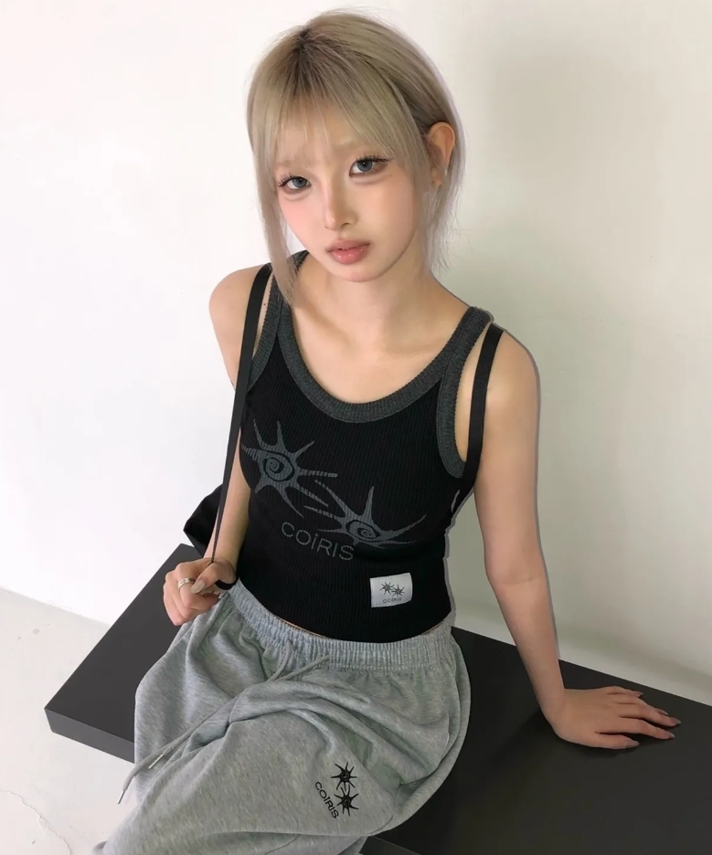 （預購）COIRIS Soluna撞色無袖背心 C-P00000ER