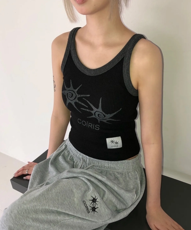 （預購）COIRIS Soluna撞色無袖背心 C-P00000ER