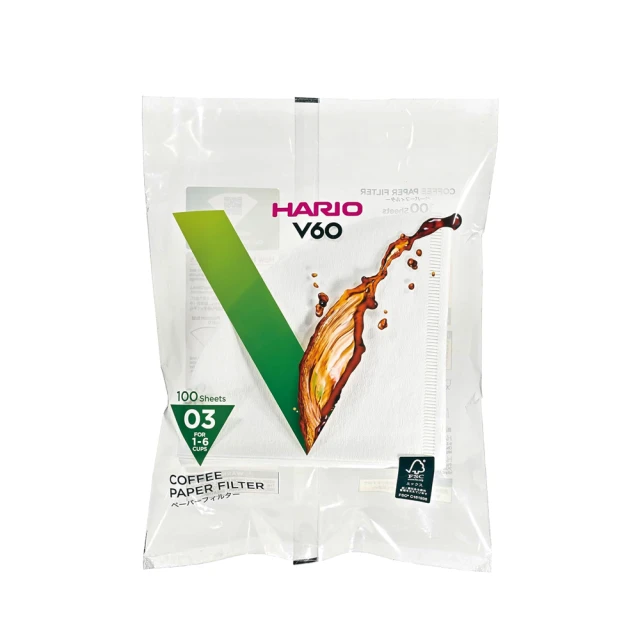 V60濾紙03–純白100張