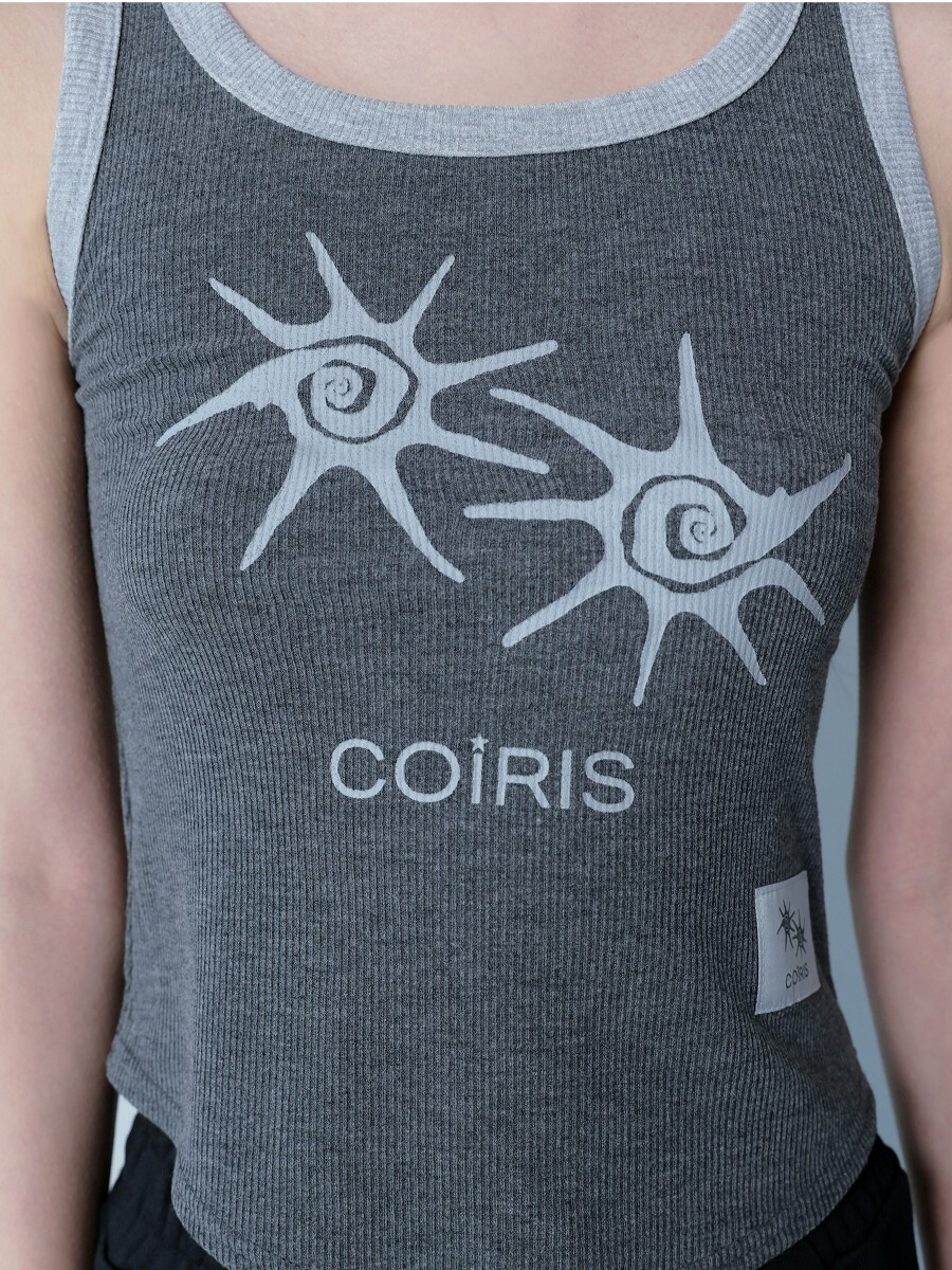 （預購） COIRIS Rapion撞色圓弧無袖背心 C-P00000EQ