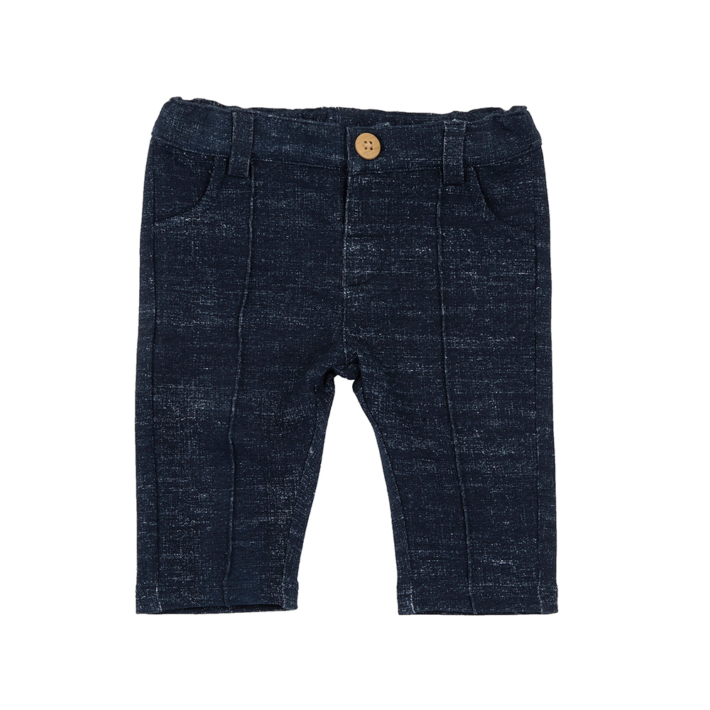 紳士小熊-細格紋長褲