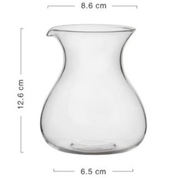 日式手沖無把玻璃品鑒壺 約600ml