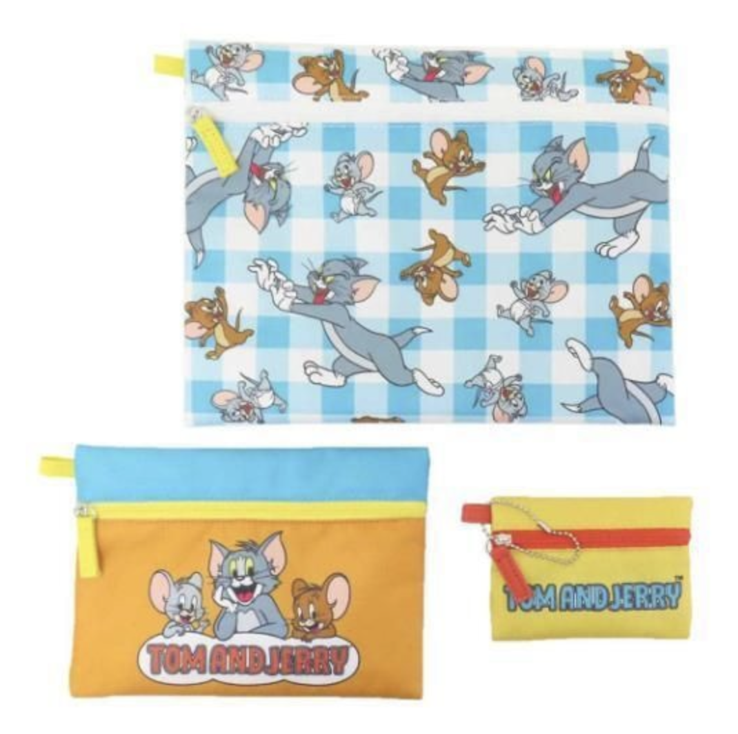 Tom and Jerry 多用途拉鍊袋3個裝