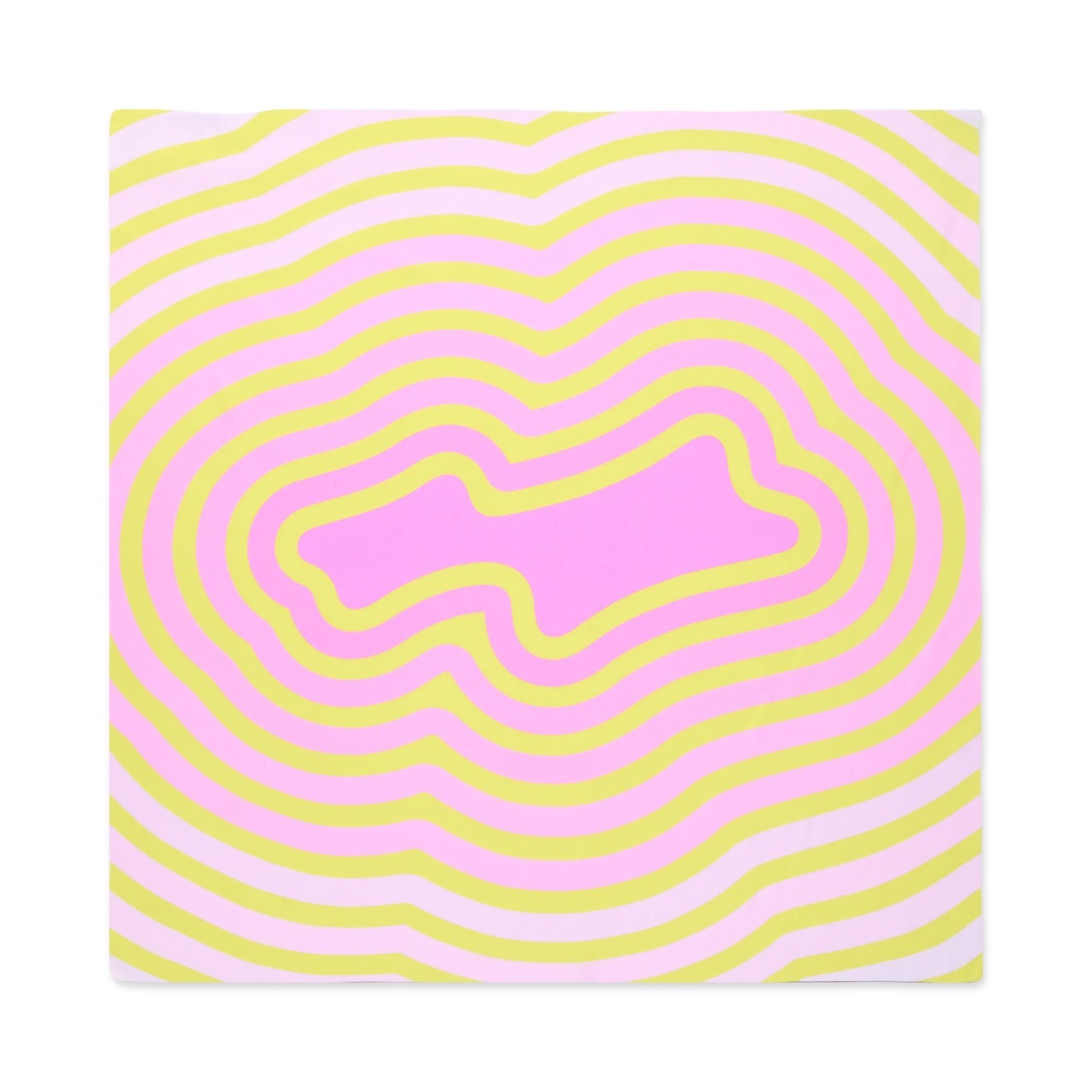 🇺🇸 SKYLRK SCARF 黃色 粉色漸層 小賈斯汀 Justin Bieber 絲巾 頭巾 綁巾 / 預購