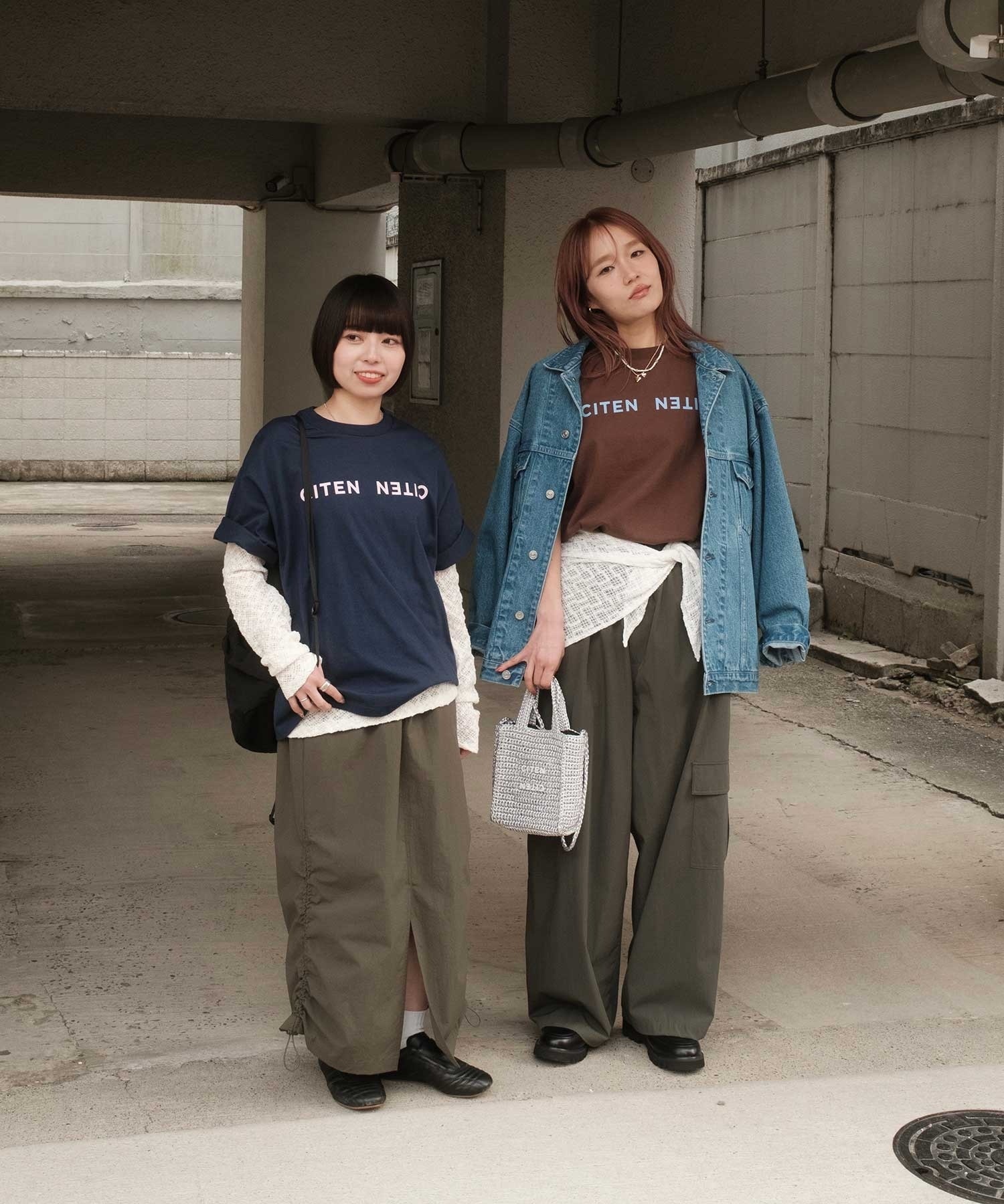 CITEN / Big Horizontal Logo T-shirt