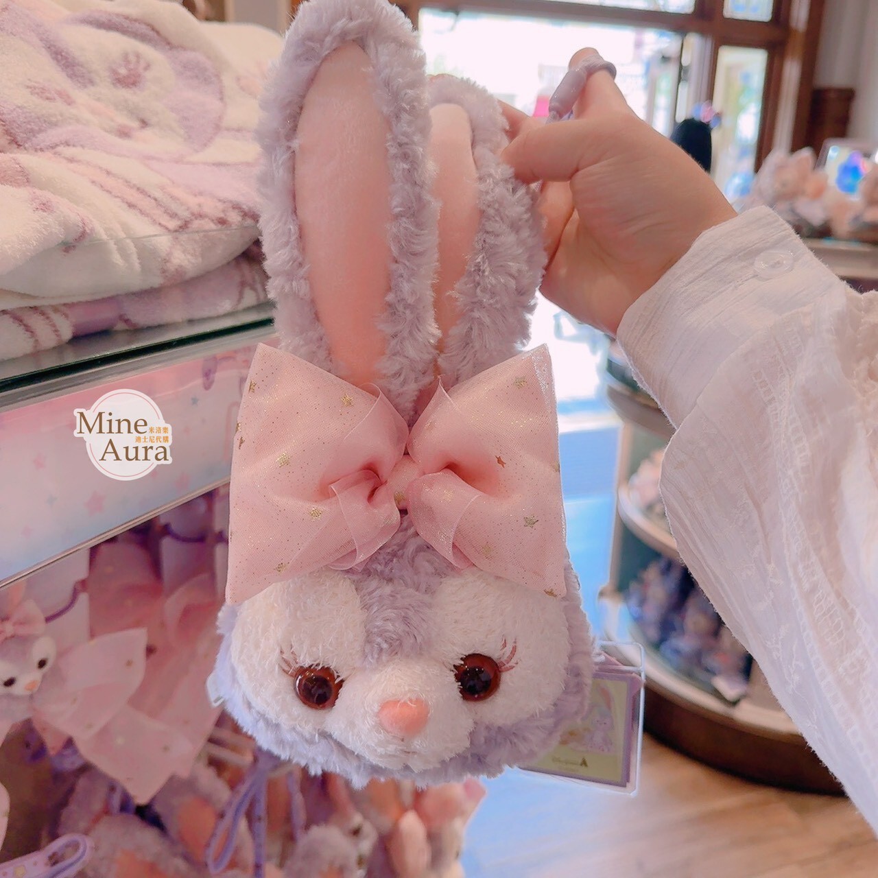 史黛拉露 星黛露 StellaLou 夢想起舞吧系列 大頭 絨毛 小包 掛脖 -香港迪士尼樂園