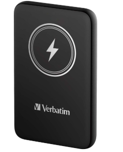 Verbatim 磁吸無線流動充電池 10000mAh (3C認證) 32245 - Black