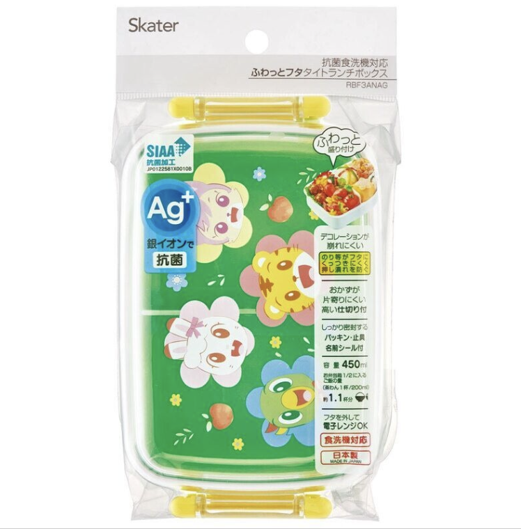 日本製 Skater 巧虎 抗菌餐盒450ml