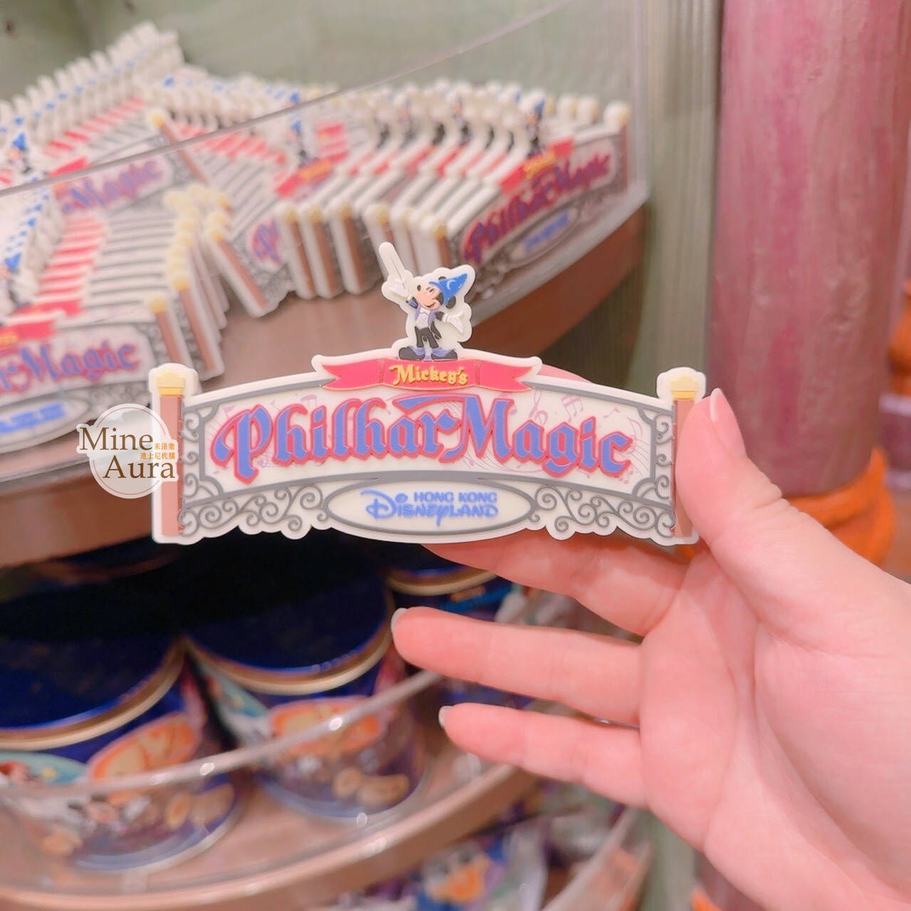 米奇幻想曲 唐老鴨 Donald 米奇 Mickey 造型 磁鐵 -香港迪士尼樂園