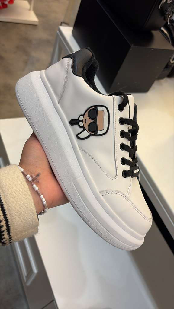 YL048 Karl Lagerfeld 老佛爺LOGO高底休閒鞋