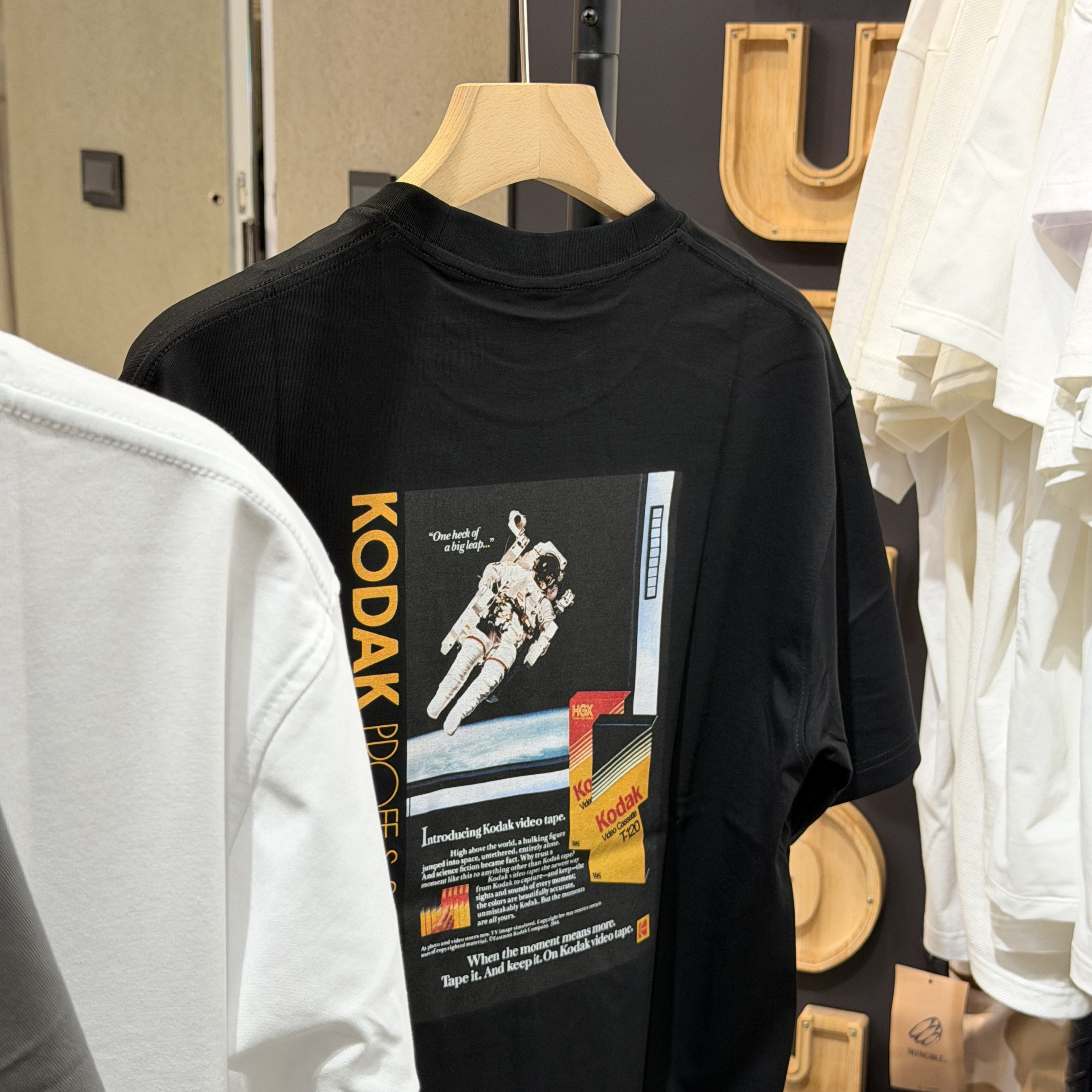 【現貨】Kodak 柯達 太空漫步 圖像 短tee K6223LRS21