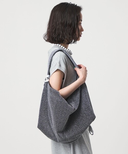 CITEN / Metallic one-handle tote bag