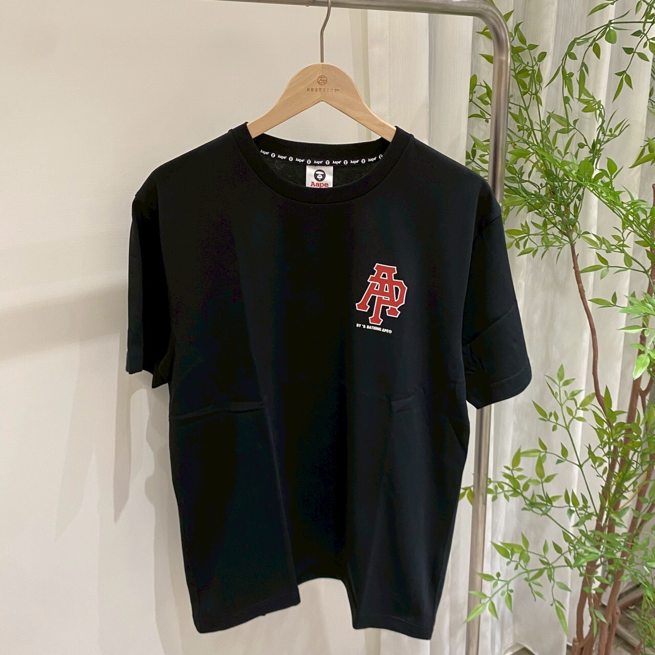 Aape 迷彩猿人圖案字母印花 M1842XXQ