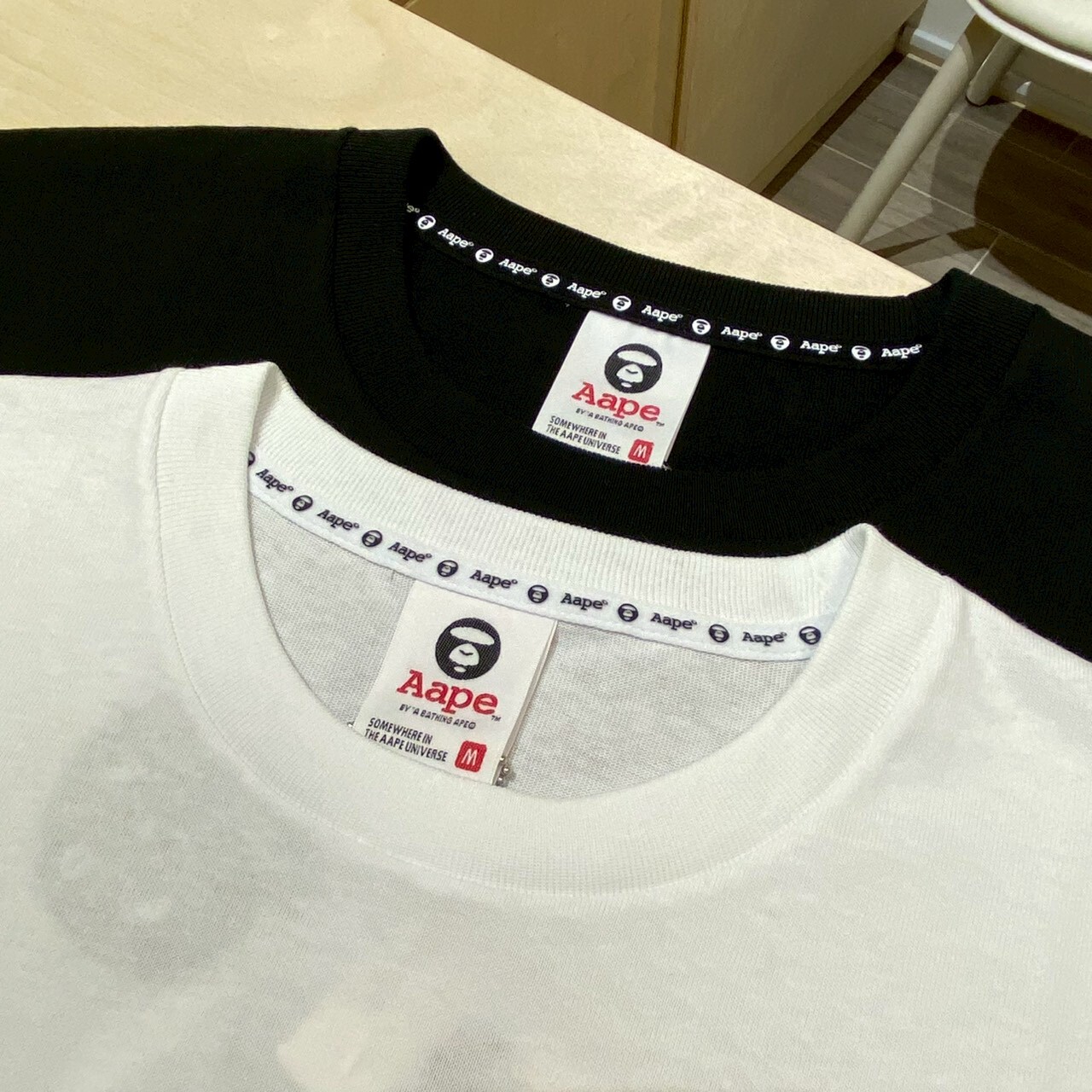 Aape 字母圓猿人印花 M1841XXQ