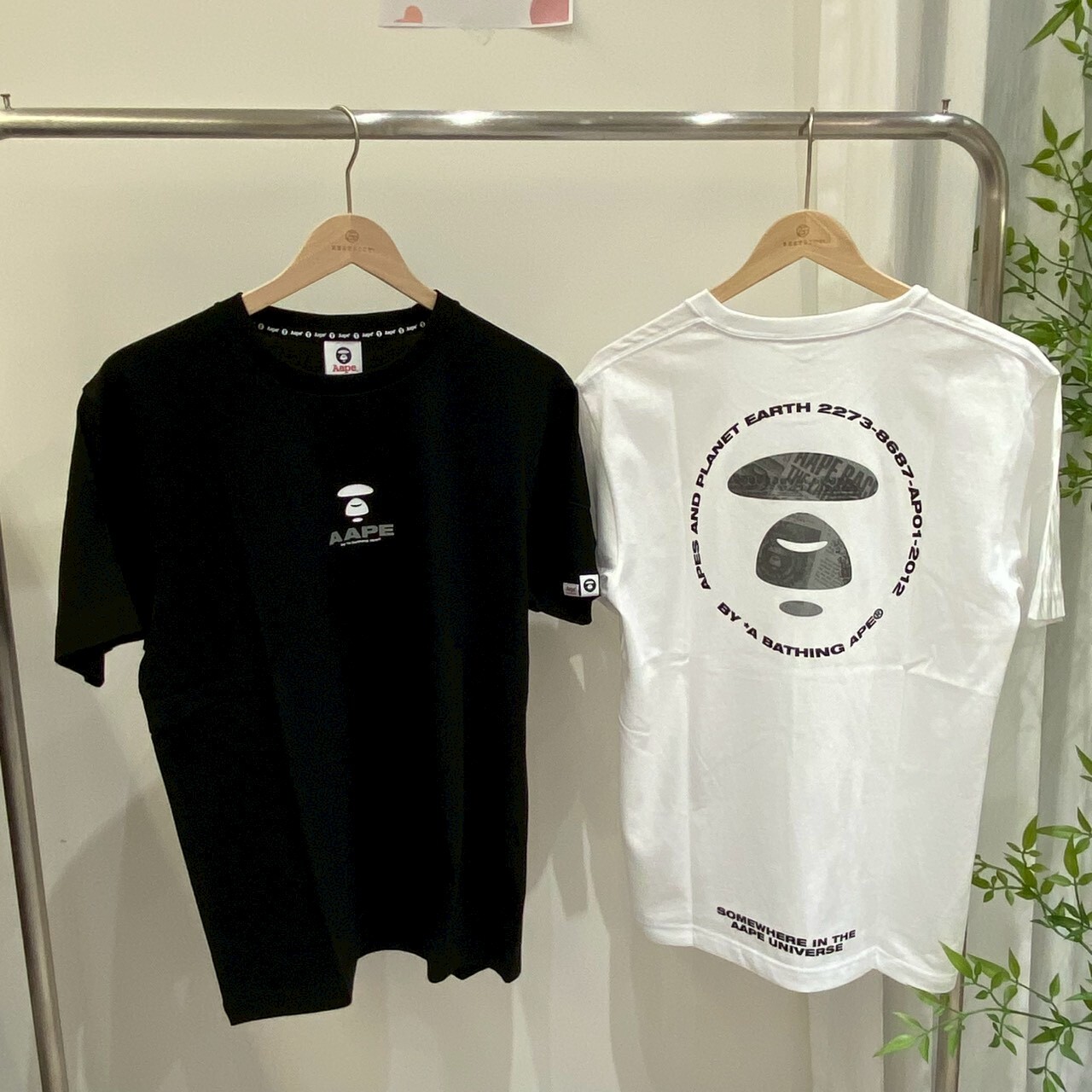 Aape 字母圓猿人印花 M1841XXQ