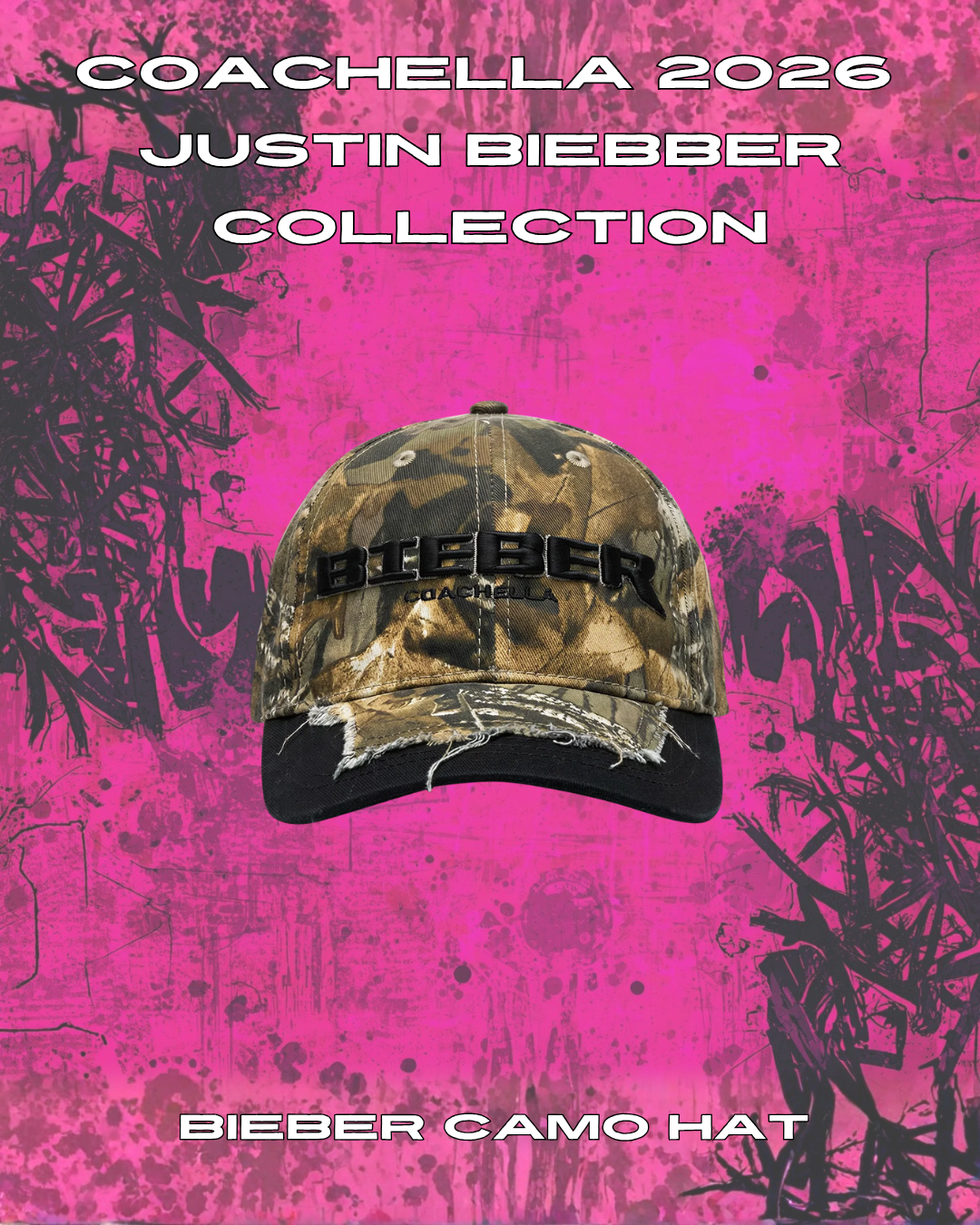 SWAG RETRO STADIUM  Coachella Justin Bieber 2026限定 科切拉 藝人授權 小賈斯汀 小賈 SWAG系列商品