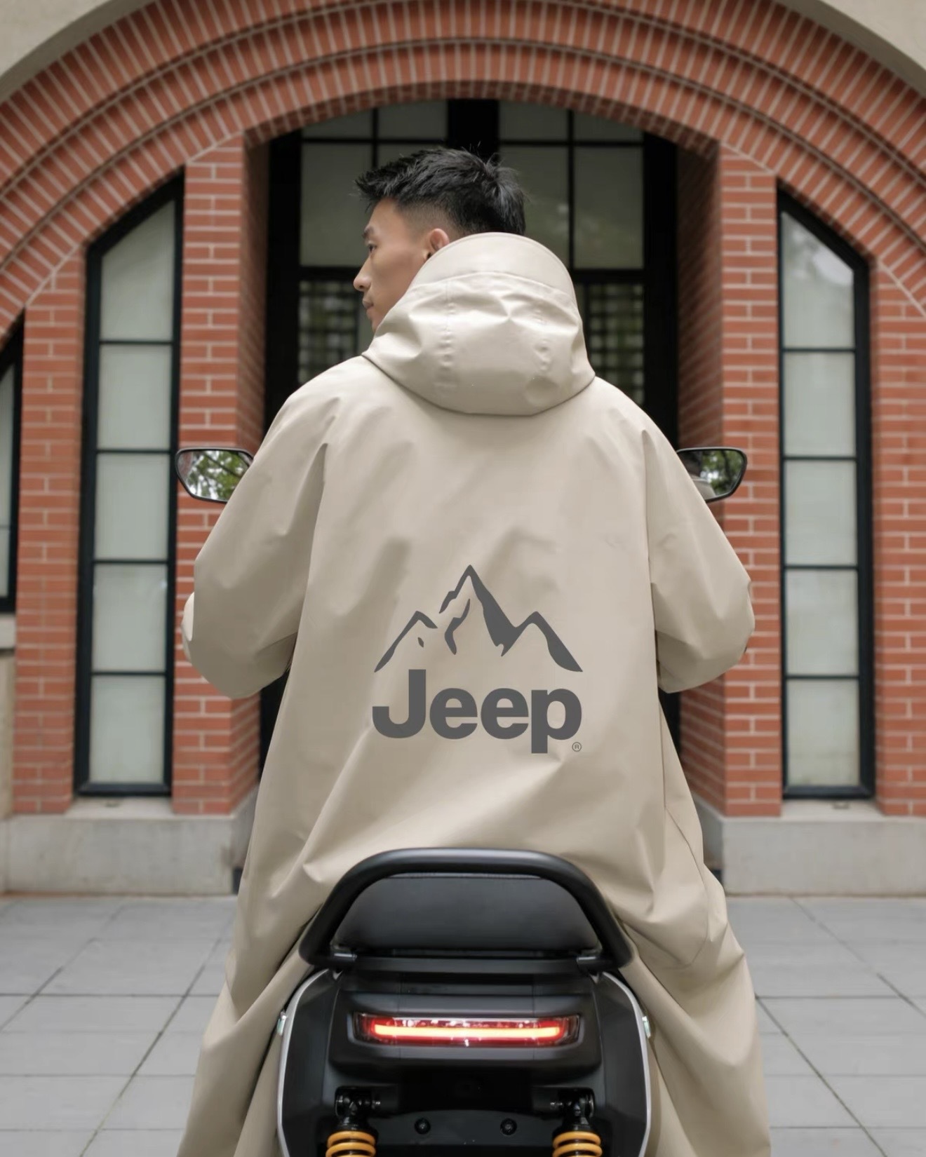 預購 Jeep 長板 反光 雨衣