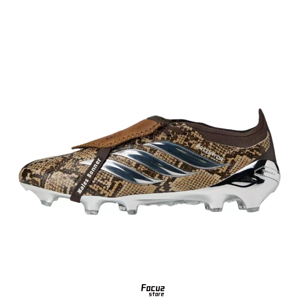 【Focus Store】預購 Wales Bonner x Adidas Predator Elite "Khaki Silver Metallic" 棕黑銀 JR4430