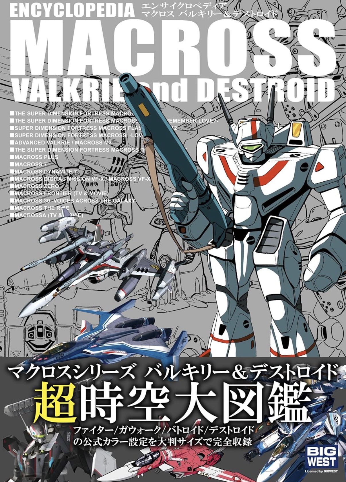 預訂 ENCYCLOPEDIA MACROSS 超空要塞超空大圖鑑