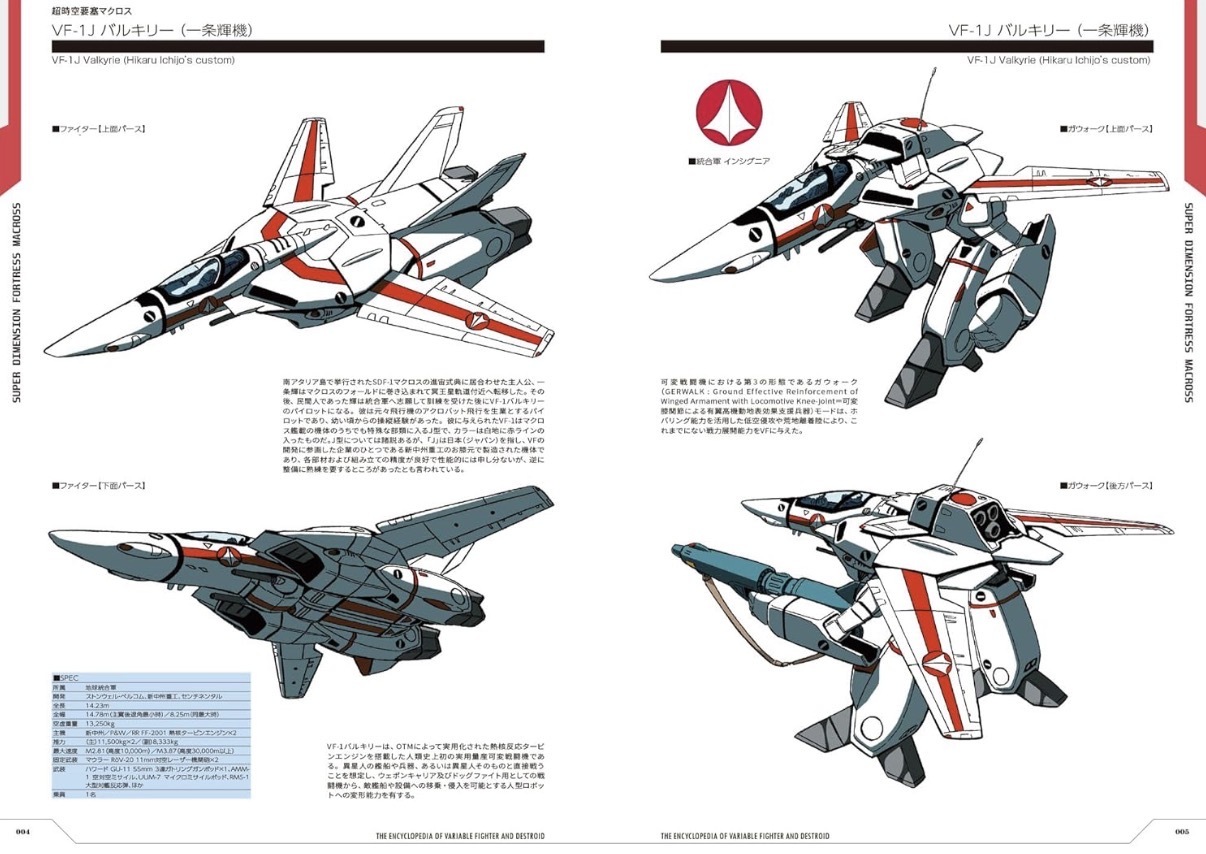 預訂 ENCYCLOPEDIA MACROSS 超空要塞超空大圖鑑