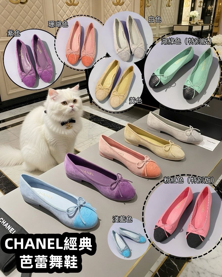 CHANEL經典芭蕾舞鞋