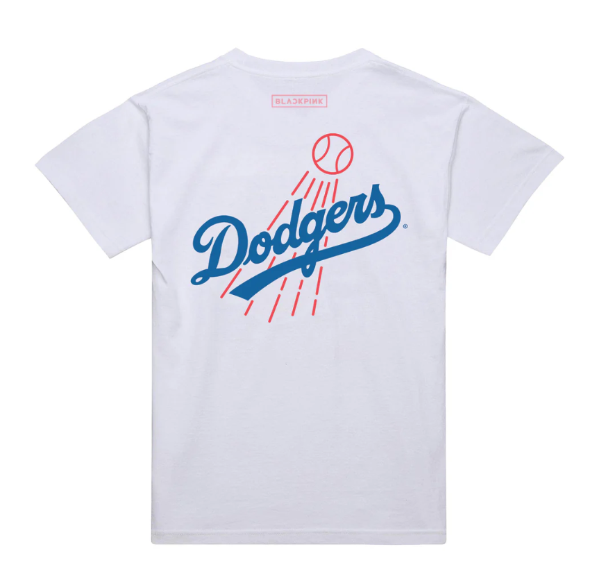 C3 M&N X BLACKPINK DODGERS TEE - WHITE