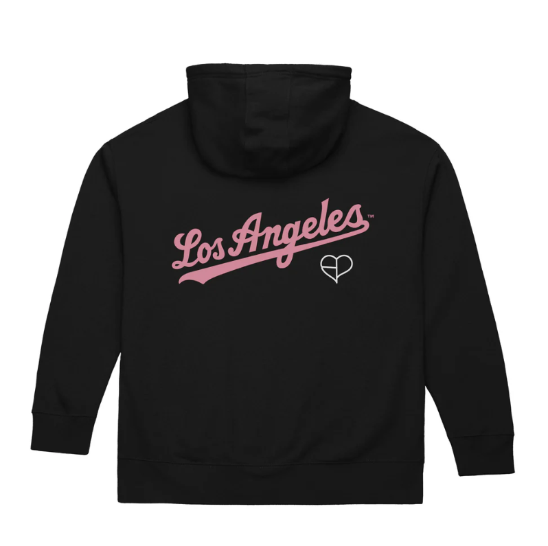C5 M&N X BLACKPINK DODGERS HOODIE - BLACK