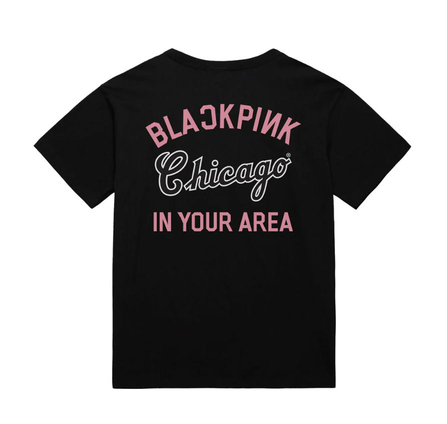 C6 M&N X BLACKPINK WHITE SOX TEE - BLACK