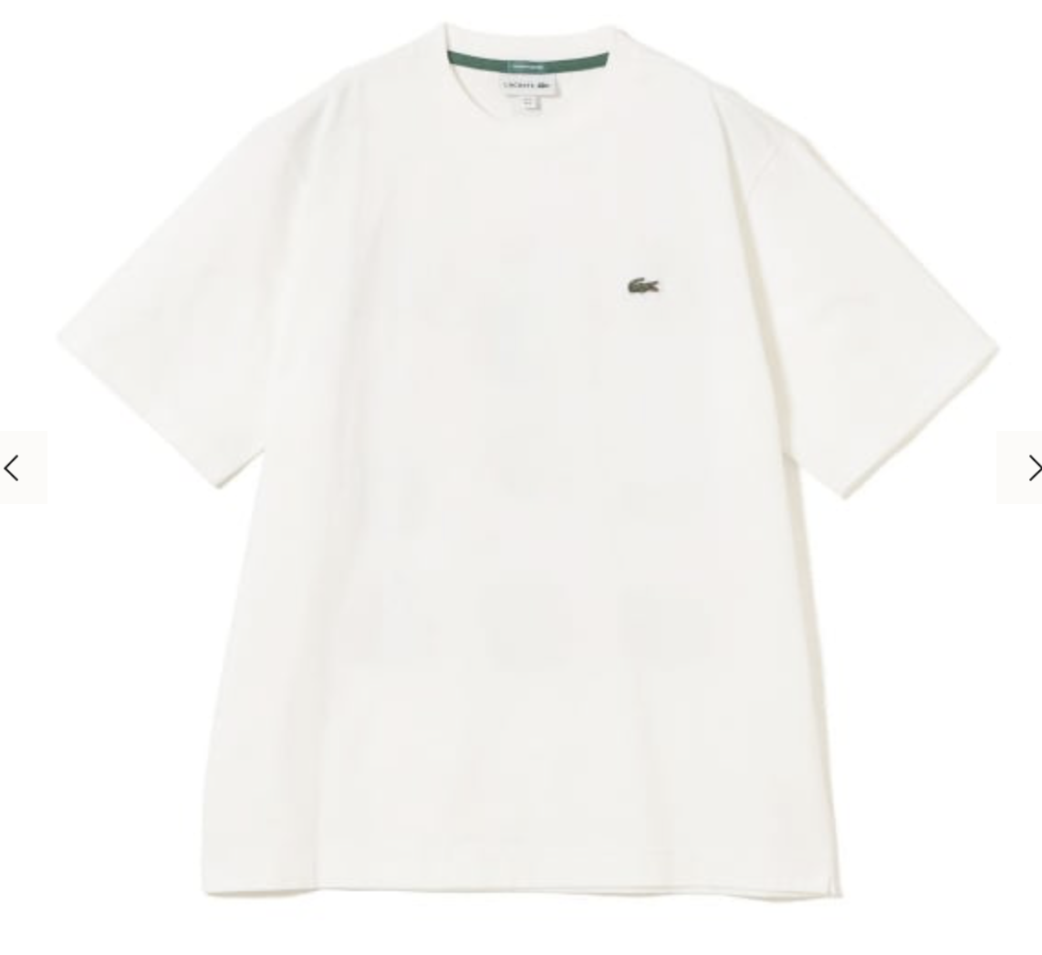 【 BEAMS X LACOSTE🐊】50週年別注拔罐短TEE