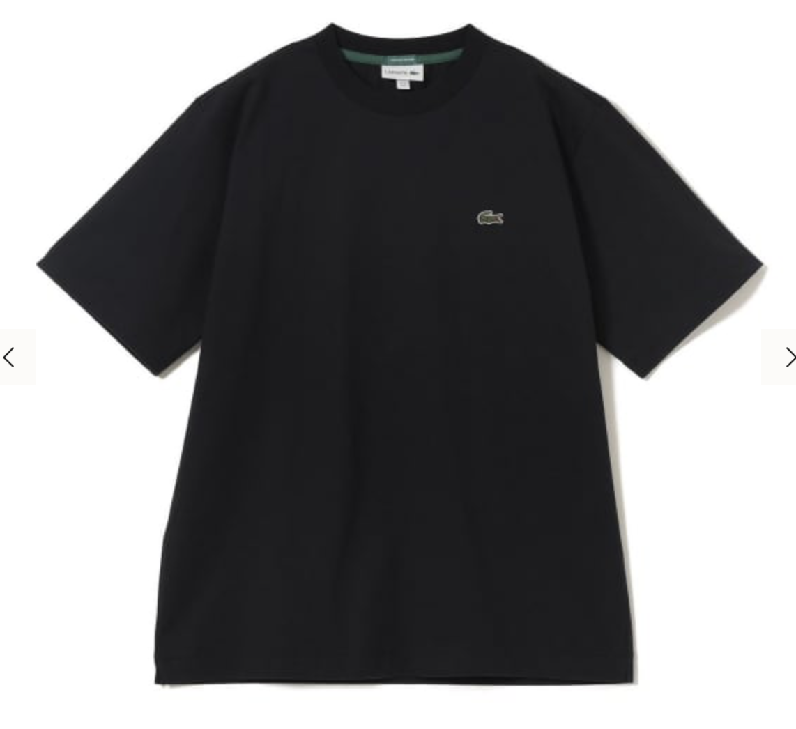 【 BEAMS X LACOSTE🐊】50週年別注拔罐短TEE