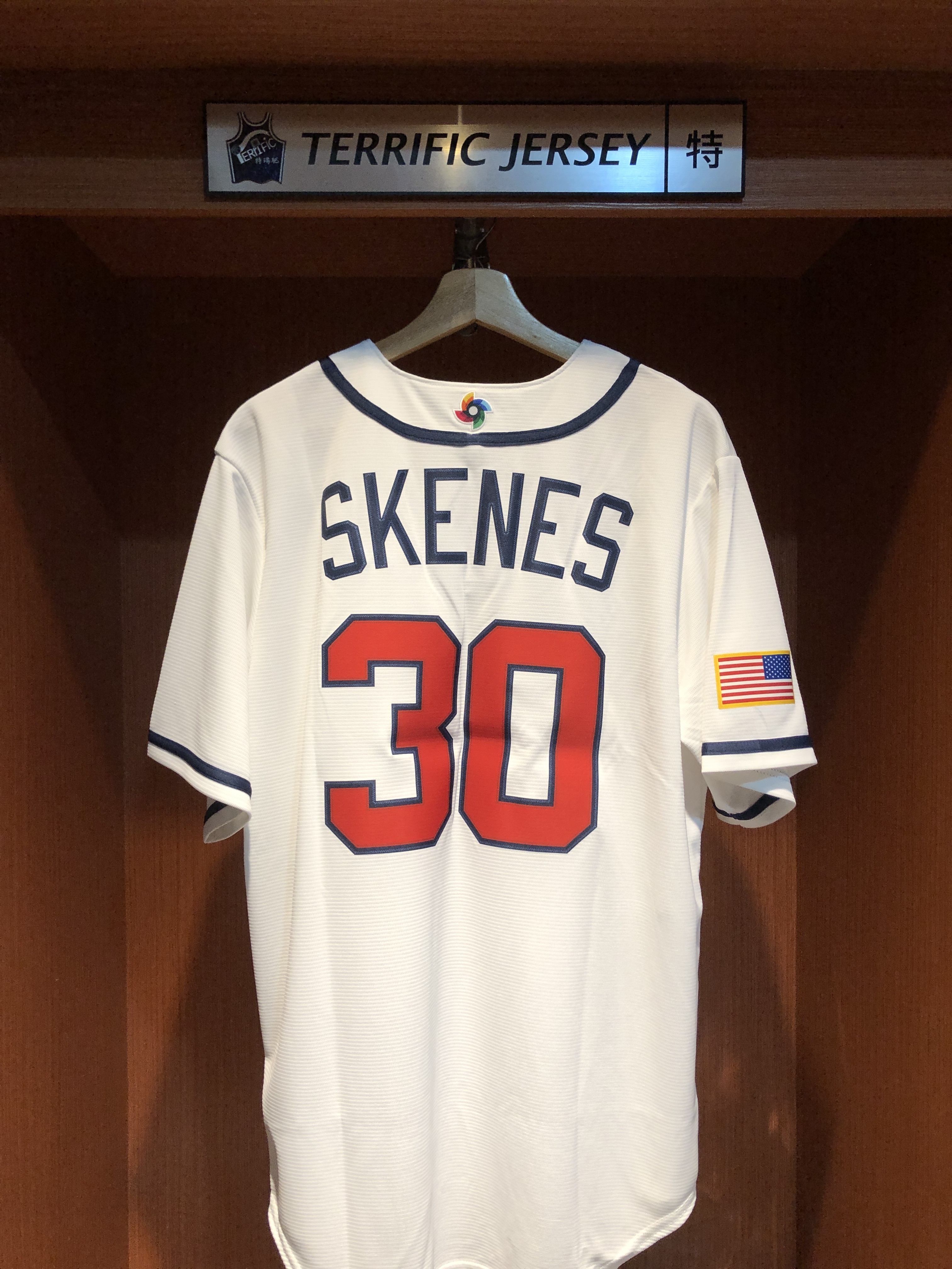 MLB球衣 Paul Skenes 美國隊白 WBC 世界棒球經典賽 Team USA Nike Stadium Jersey 球迷版 熱轉印 全新
