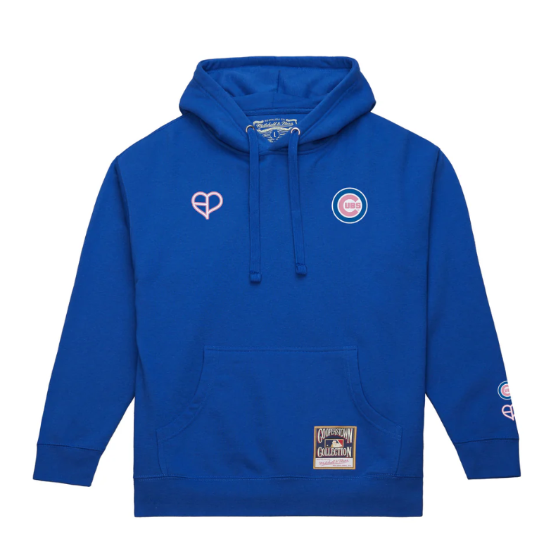 C13 M&N X BLACKPINK CHICAGO CUBS HOODIE - BLUE
