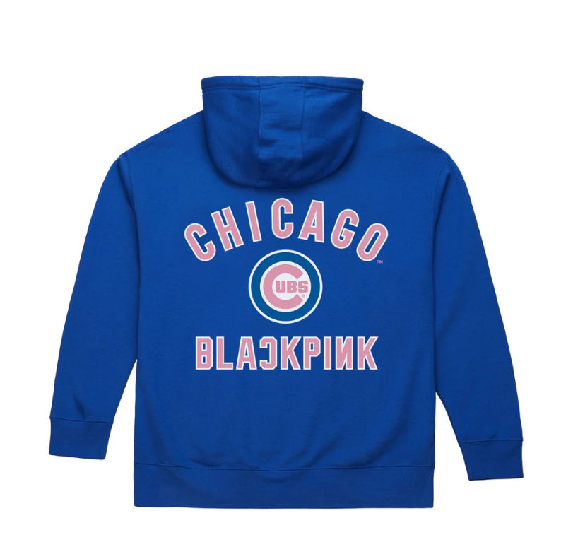 C13 M&N X BLACKPINK CHICAGO CUBS HOODIE - BLUE