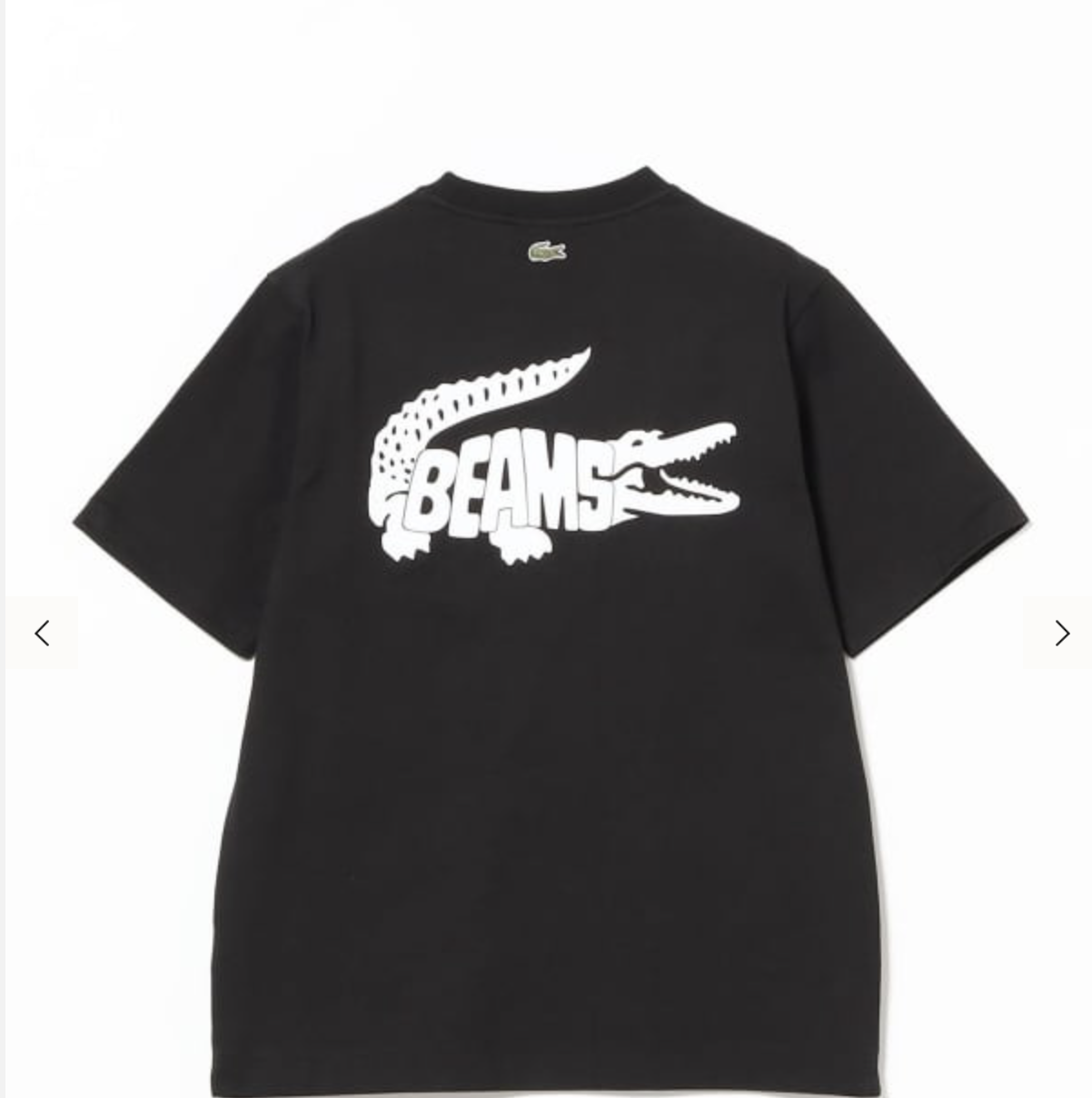 【 BEAMS X LACOSTE🐊】50週年別注短TEE